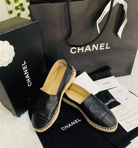 amazon chanel espadrilles|Chanel espadrilles authentic.